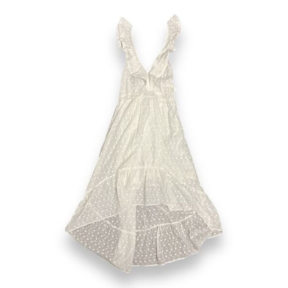 Molly Bracken Eyelet Ruffle Dress Size Extra Large NWT - Picture 2 of 7